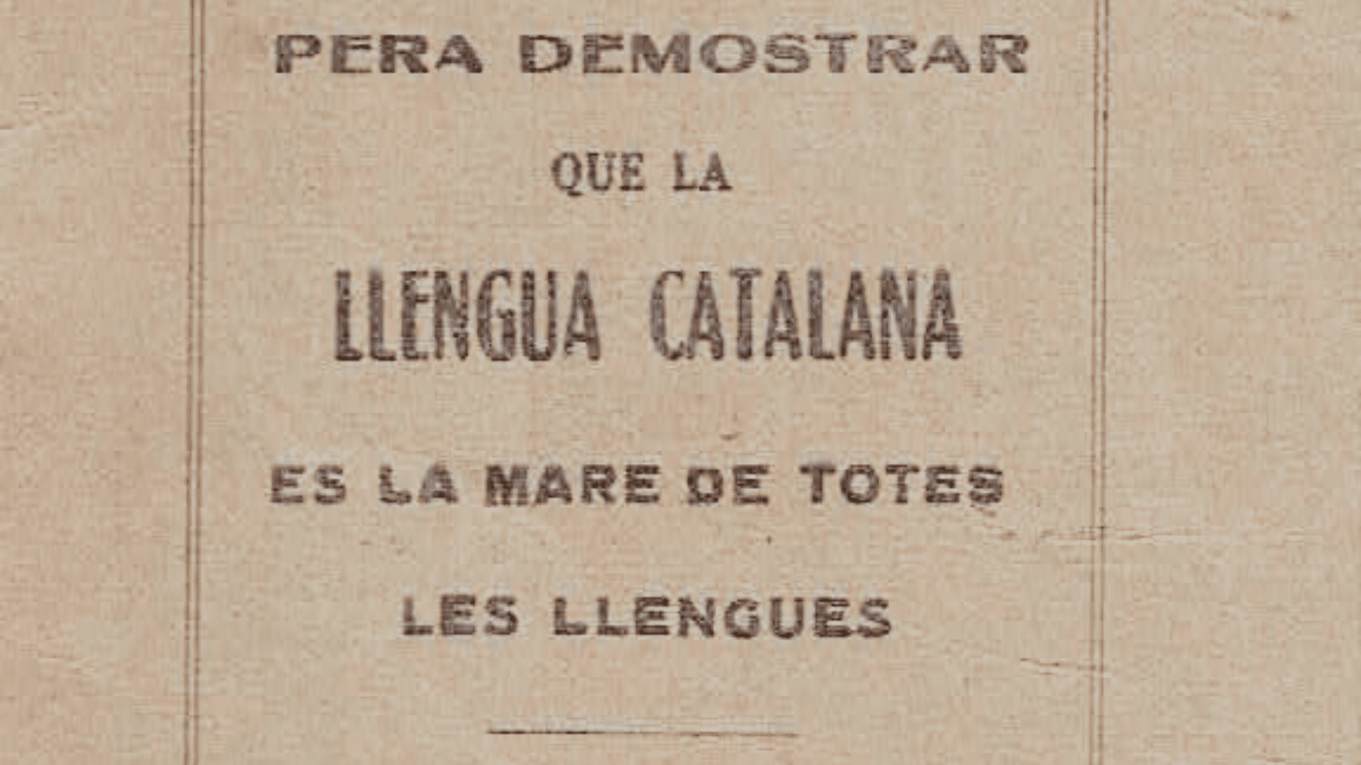 La història del català i els seus dialectes